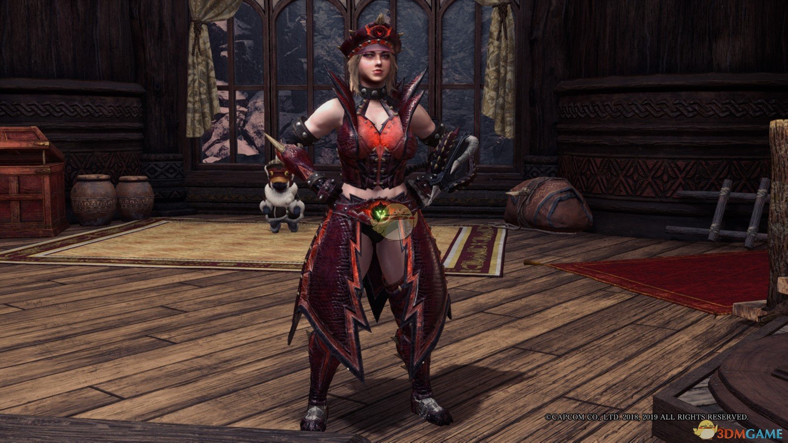 《怪物猎人：世界》EBB版贪欲套装外观MOD