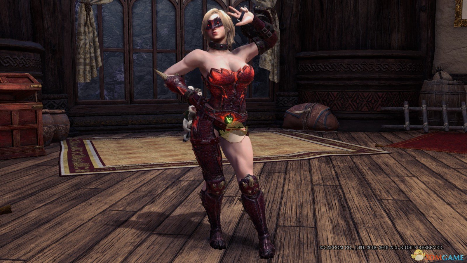 《怪物猎人：世界》EBB版贪欲套装外观MOD