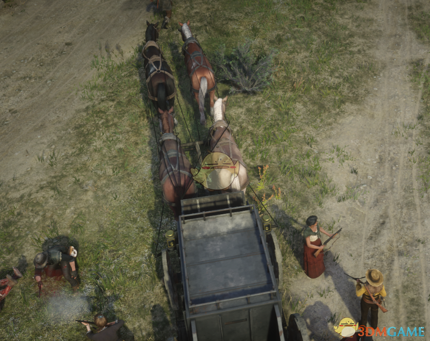 《荒野大镖客2》大叔的出租马车MOD