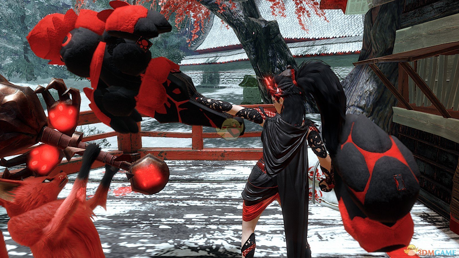 《怪物猎人：崛起》自定义盾斧刚缠兽玩偶外观颜色MOD