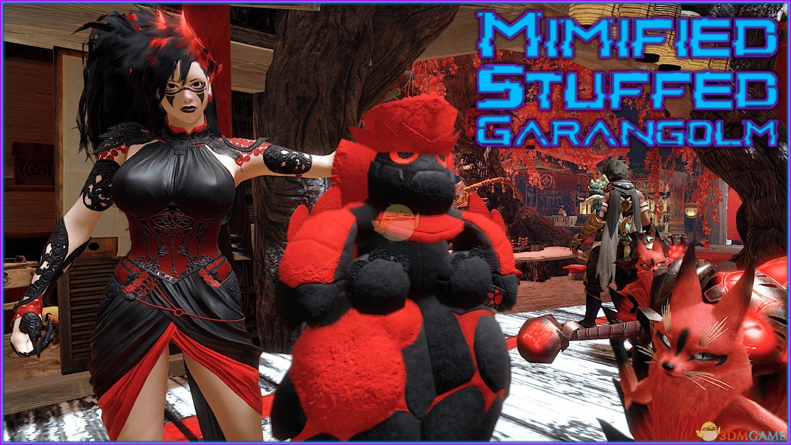 《怪物猎人：崛起》自定义盾斧刚缠兽玩偶外观颜色MOD