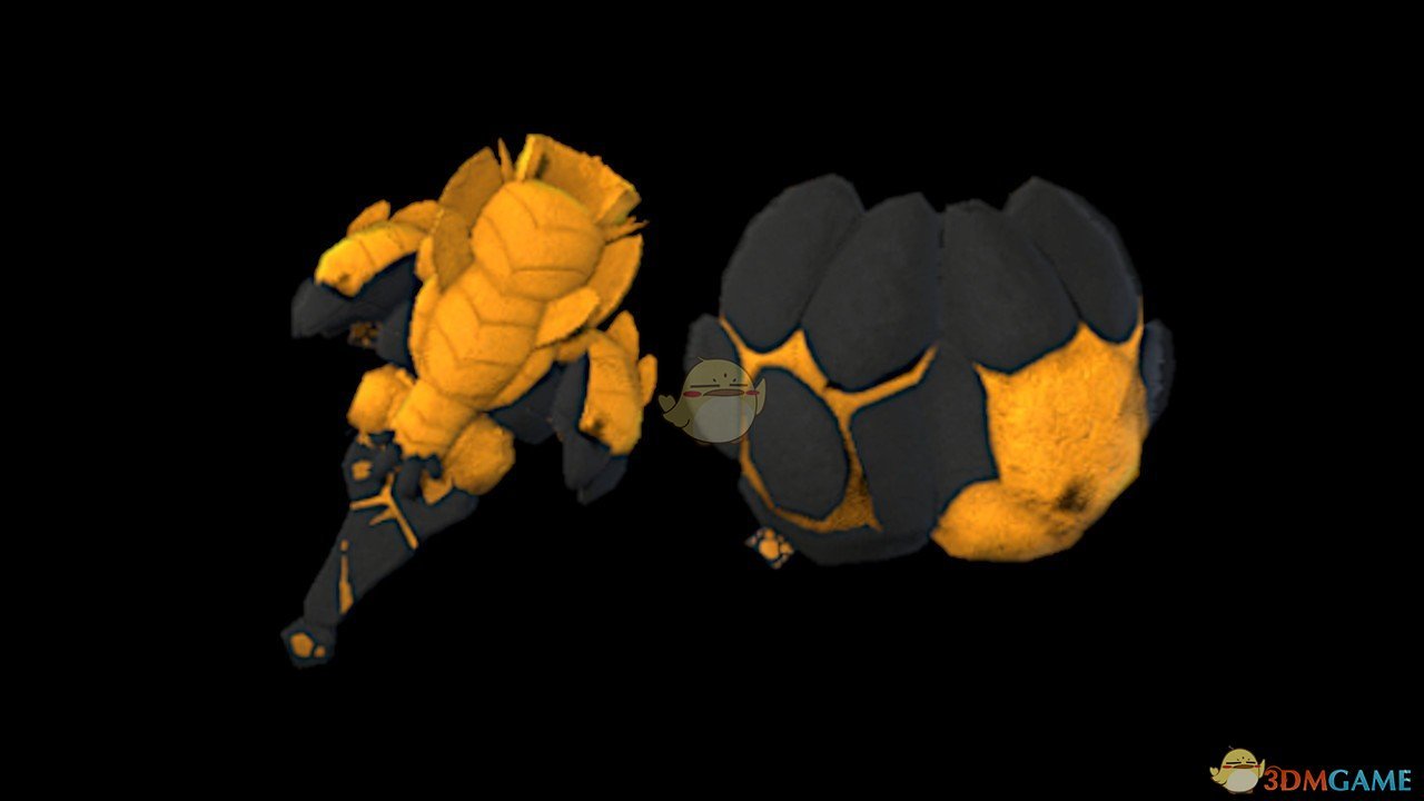 《怪物猎人：崛起》自定义盾斧刚缠兽玩偶外观颜色MOD