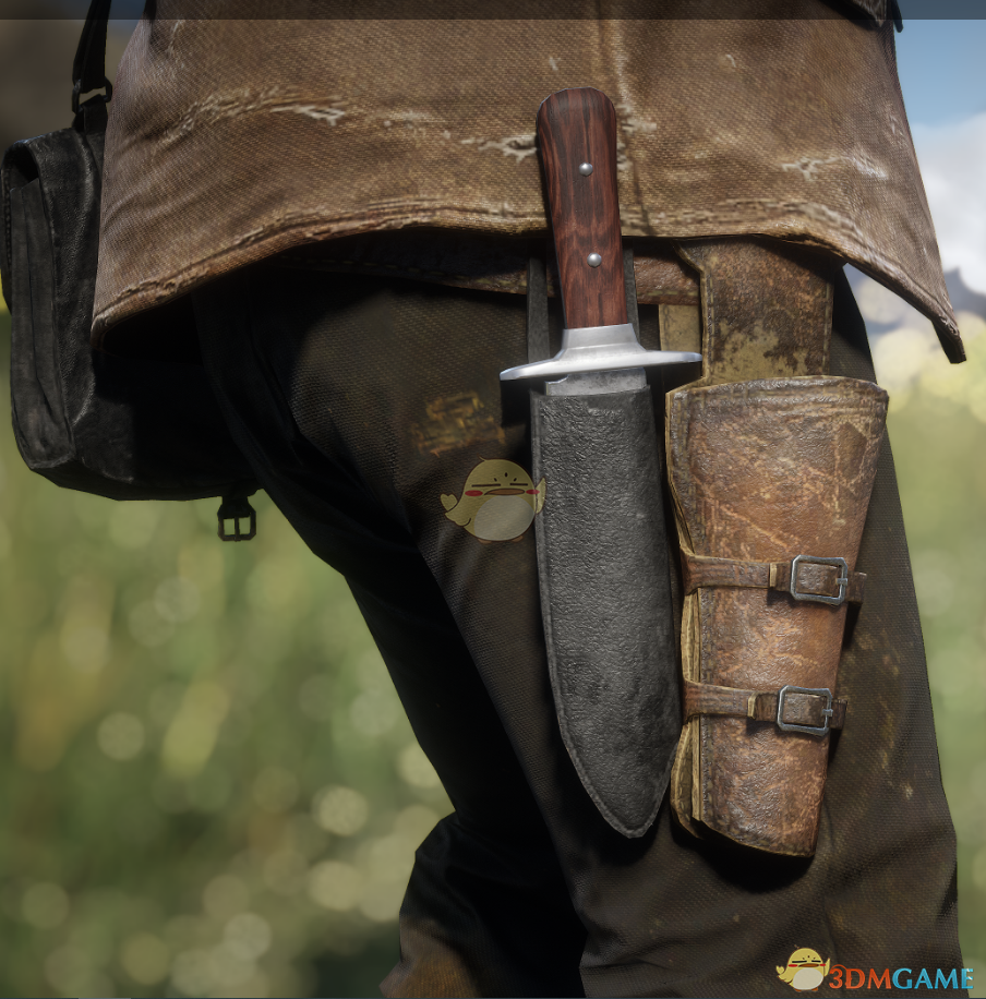 《荒野大镖客2》约翰的黑色刀鞘MOD