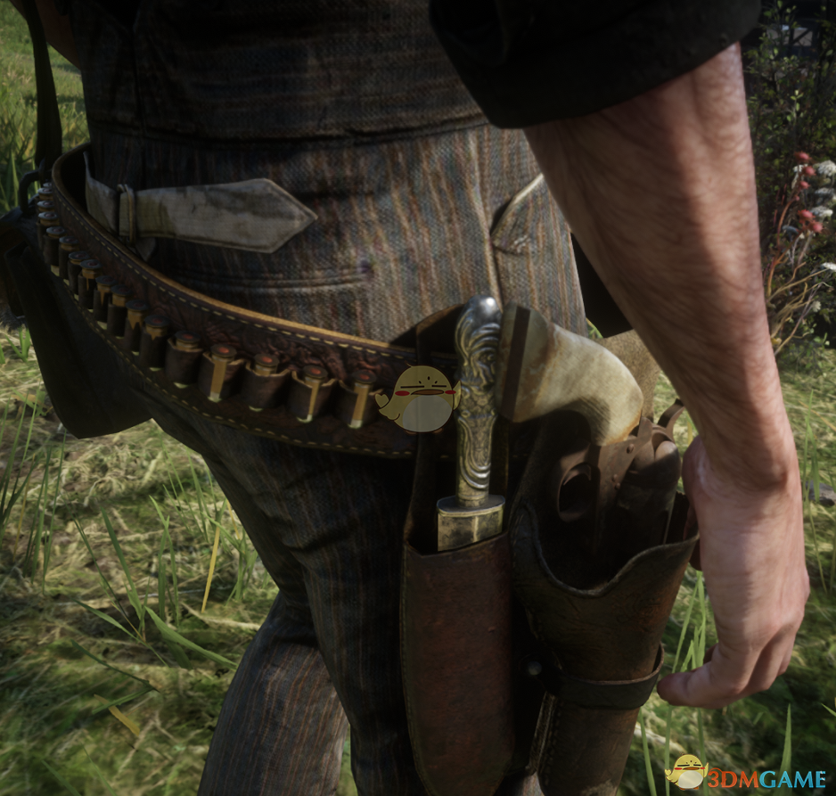 《荒野大镖客2》哈维尔的刀MOD