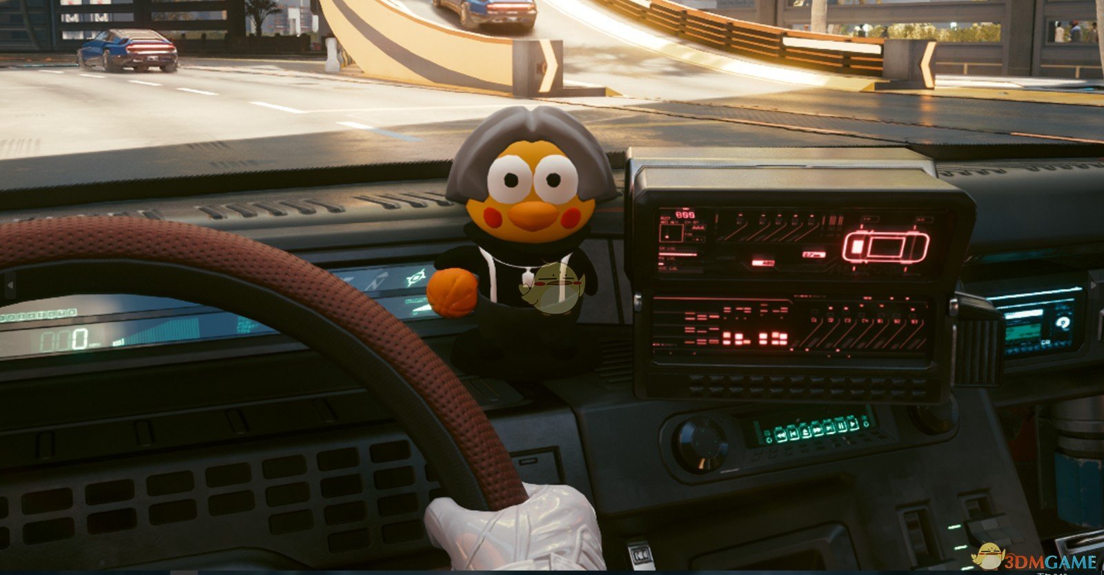 《赛博朋克2077》只因小狗玩偶外观MOD