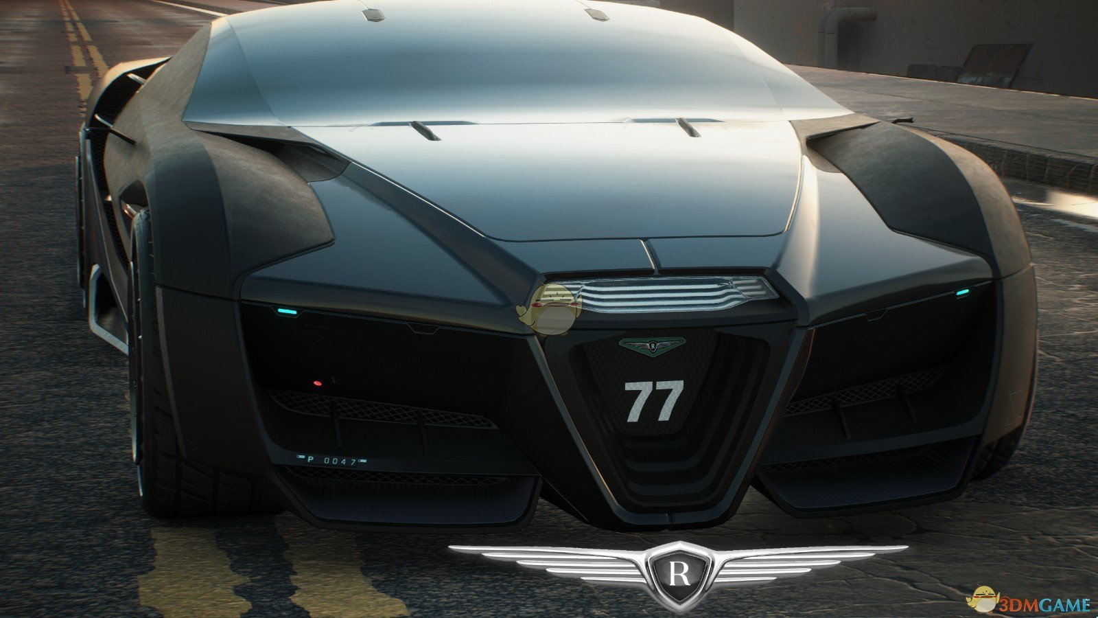 《赛博朋克2077》黑色雷菲尔德石中剑内部重新着色MOD