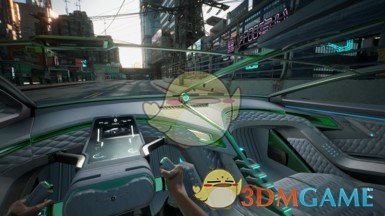 《赛博朋克2077》黑色雷菲尔德石中剑内部重新着色MOD