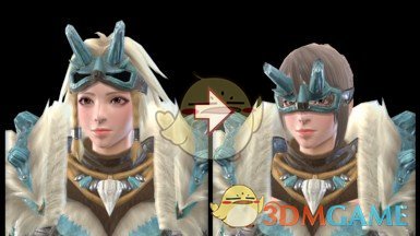 《怪物猎人：崛起》MadyHeim的雪鬼兽套装MOD
