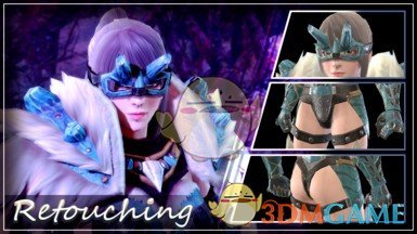 《怪物猎人：崛起》MadyHeim的雪鬼兽套装MOD