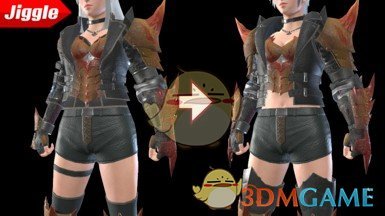 《怪物猎人：崛起》MadyHeim的棘龙Z套装外观MOD