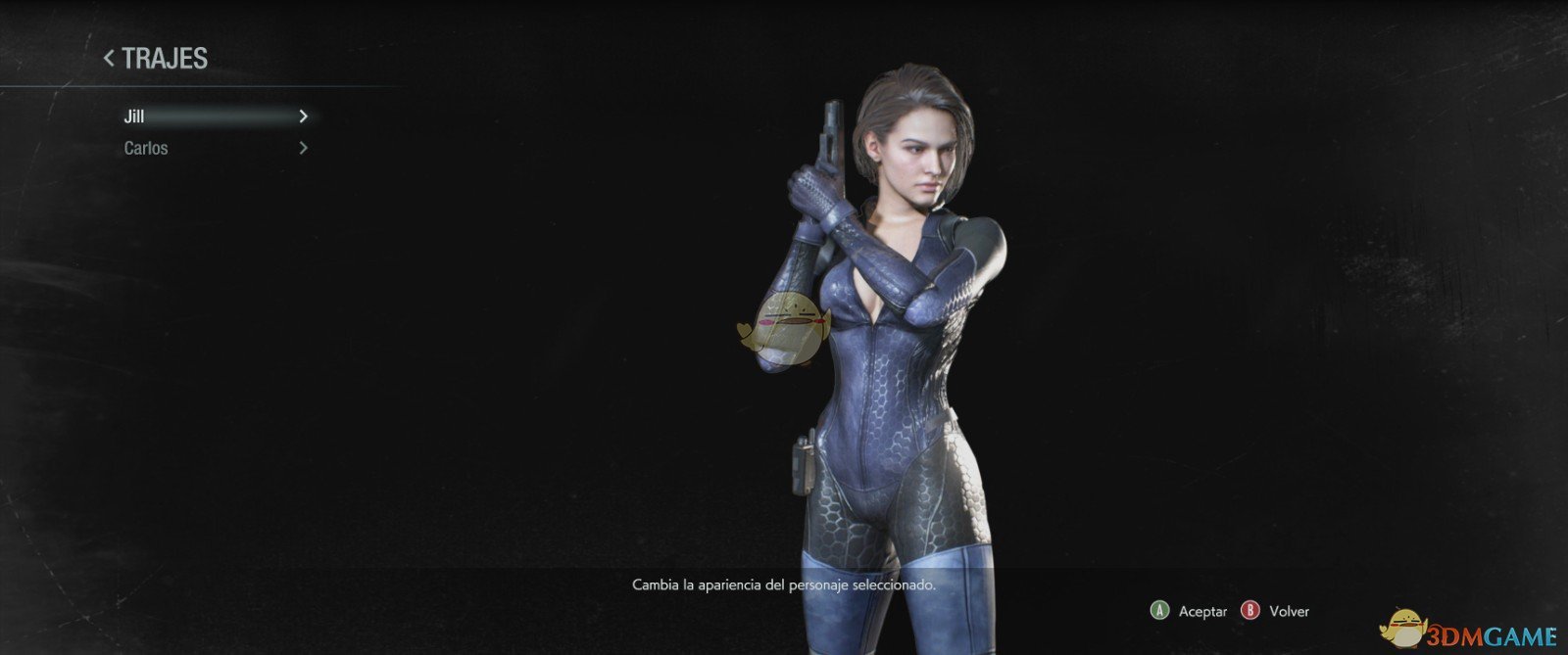 《生化危机3：重制版》吉尔-性感皮衣MOD