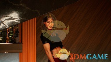 《赛博朋克2077》Bedellia的鲜艳的大头巾MOD