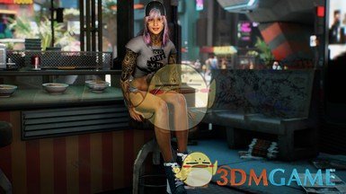 《赛博朋克2077》Bedellia的高帮运动鞋MOD