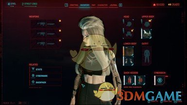 《赛博朋克2077》BAMF发型MOD