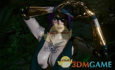 《赛博朋克2077》KS Lion的LUSH身形MOD