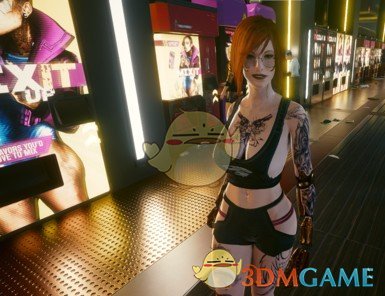 《赛博朋克2077》Lion的LUSH身形MOD