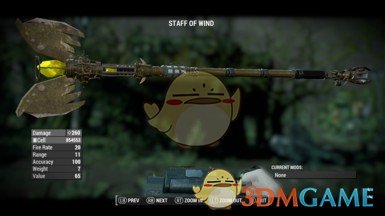 《辐射4》COD僵尸起源四法杖MOD