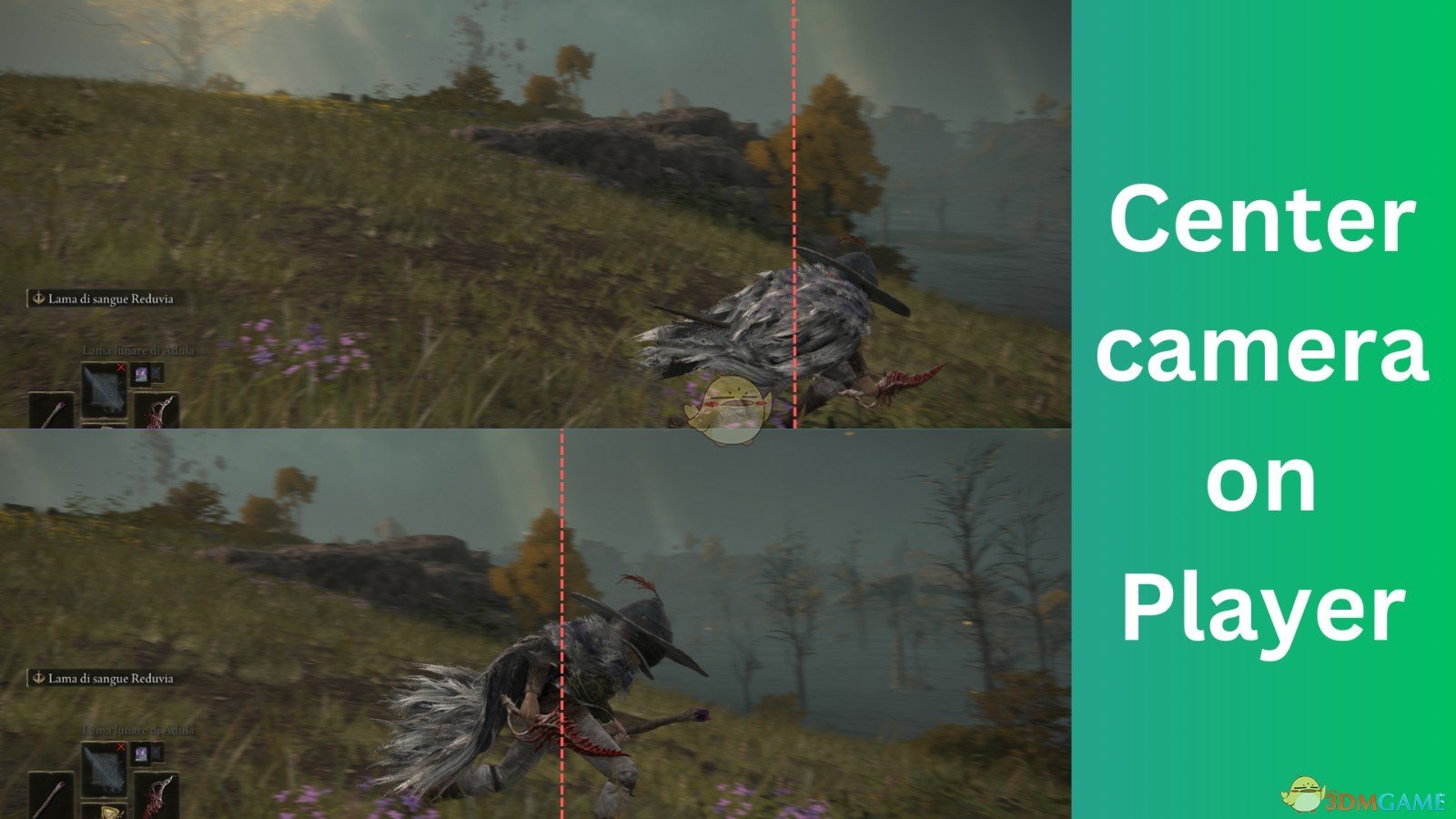 《艾尔登法环》玩家在镜头中央MOD