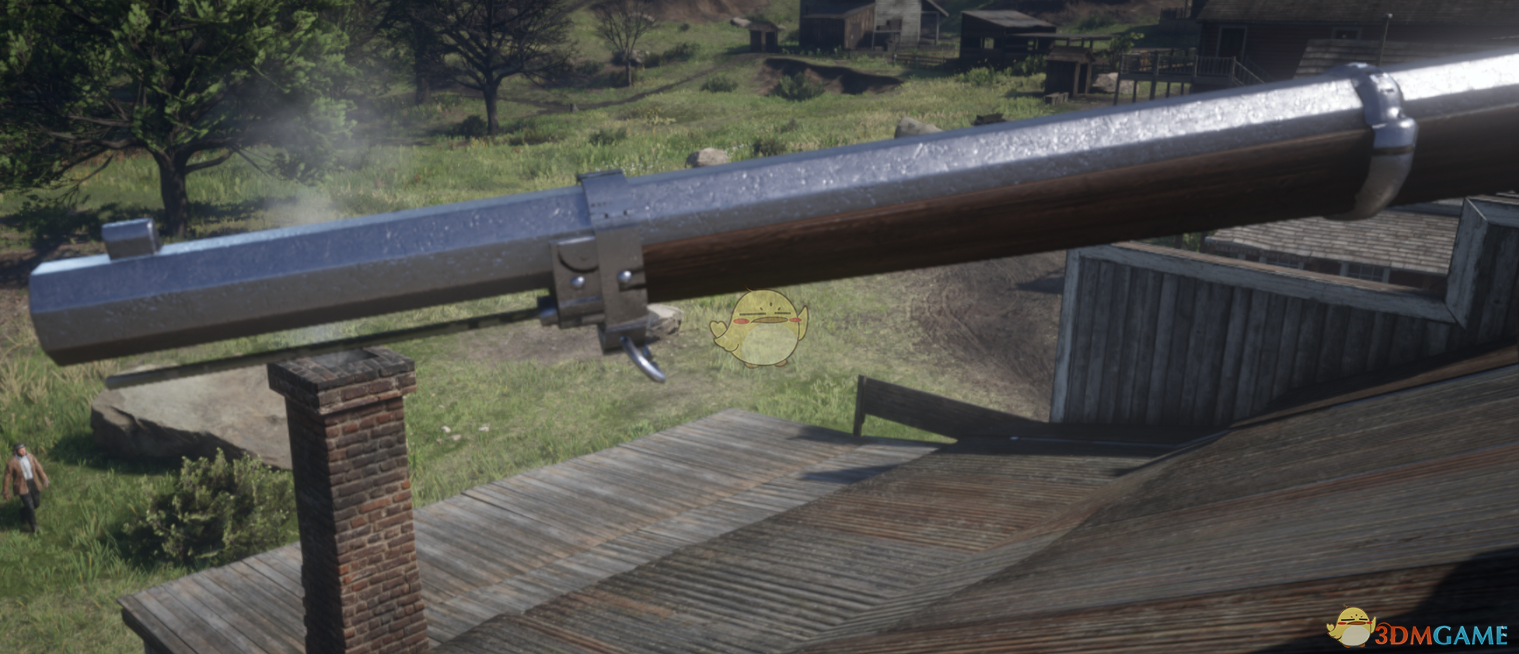 《荒野大镖客2》滚动式闭锁步枪模型修改MOD