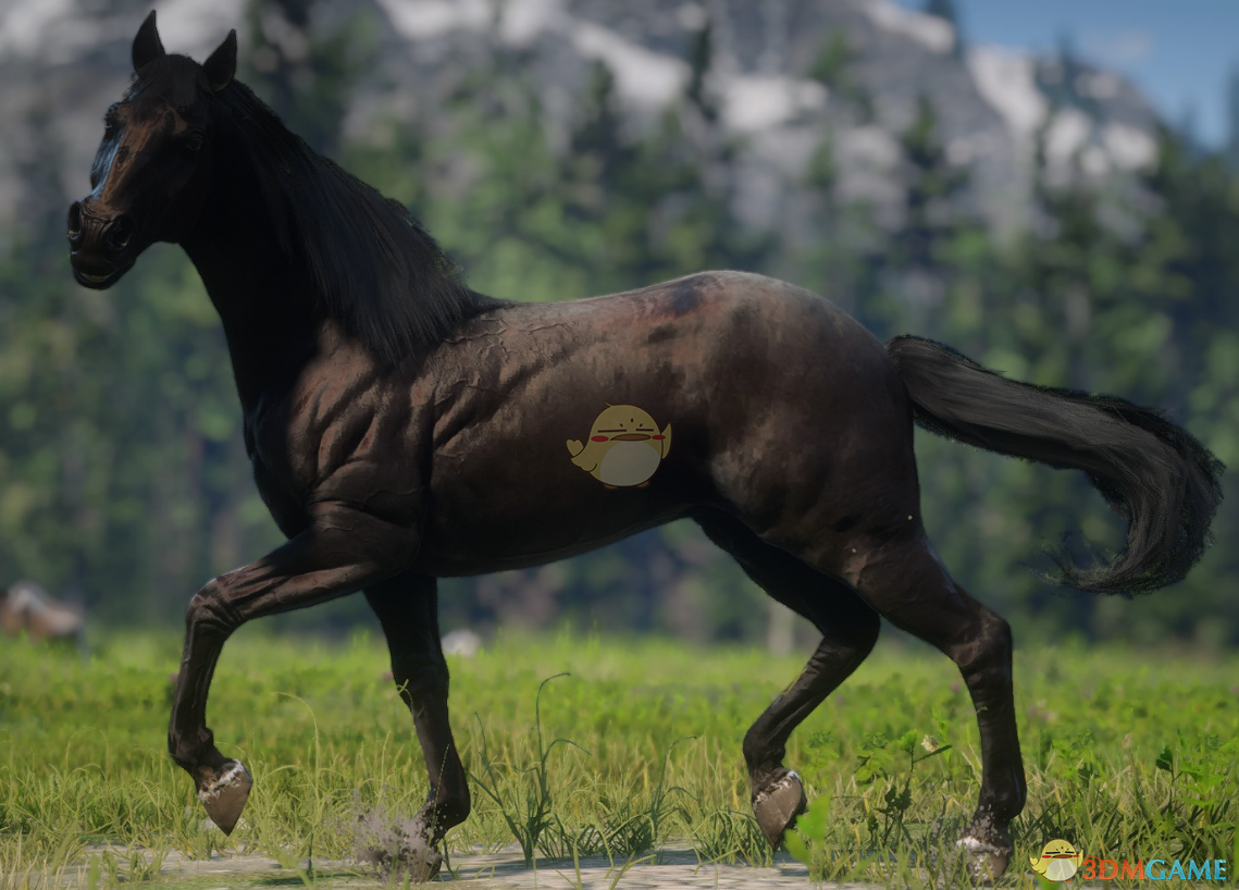 《荒野大镖客2》烟黑色穆尔格斯马MOD