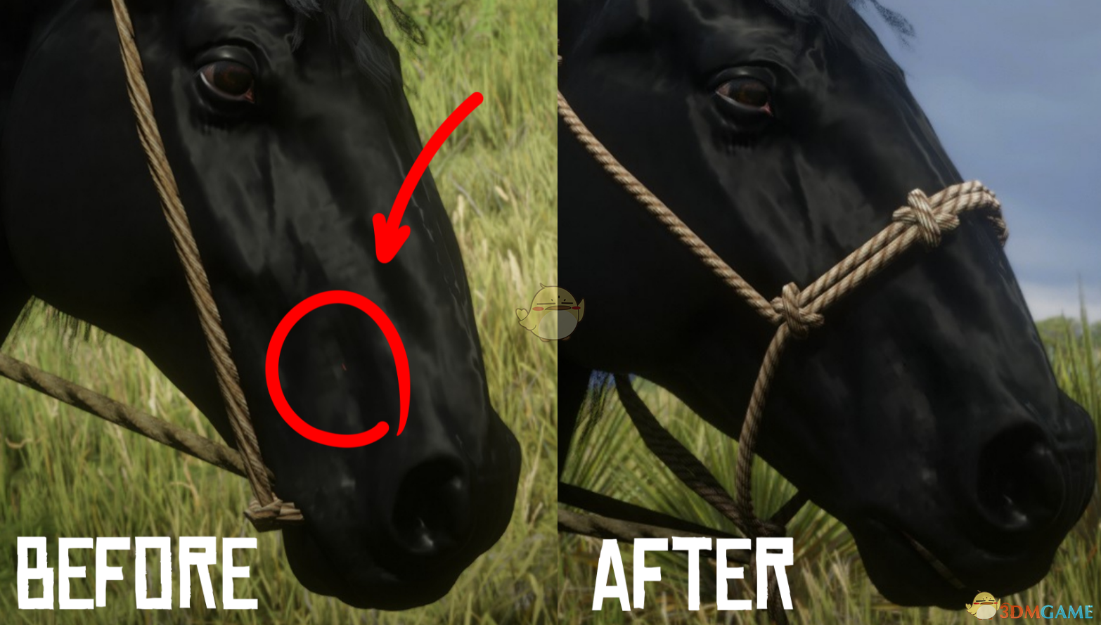 《荒野大镖客2》修复穆尔格斯马大鼻梁MOD