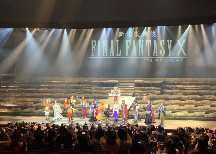 《最终幻想10》歌舞伎现场实拍剧照 别具艺术魅力