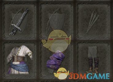 《艾尔登法环》黑暗之魂3陈旧的普通套装和破碎刀MOD
