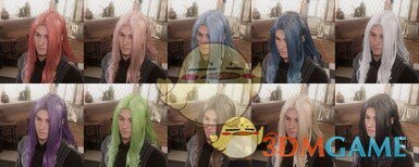 《霍格沃茨之遗》定制的男性头发非常非常长MOD