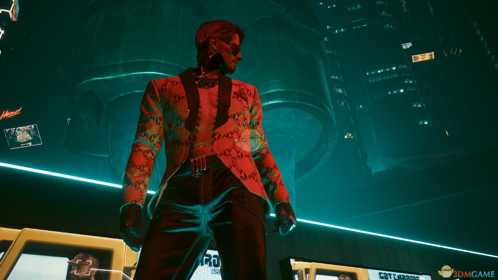 《赛博朋克2077》真岛吾朗脸部预设MOD