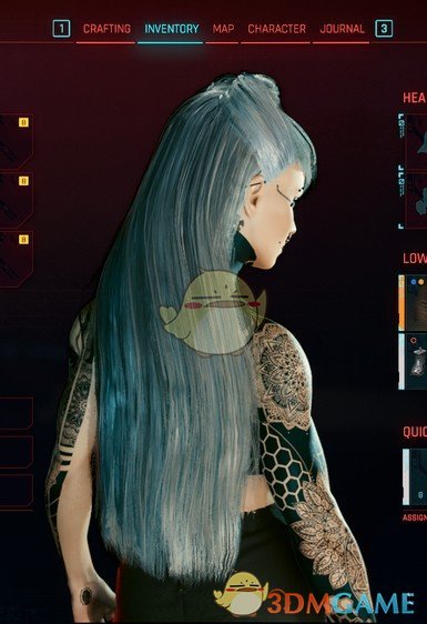 《赛博朋克2077》痛苦之拥伊芙琳KDA皮肤发型MOD