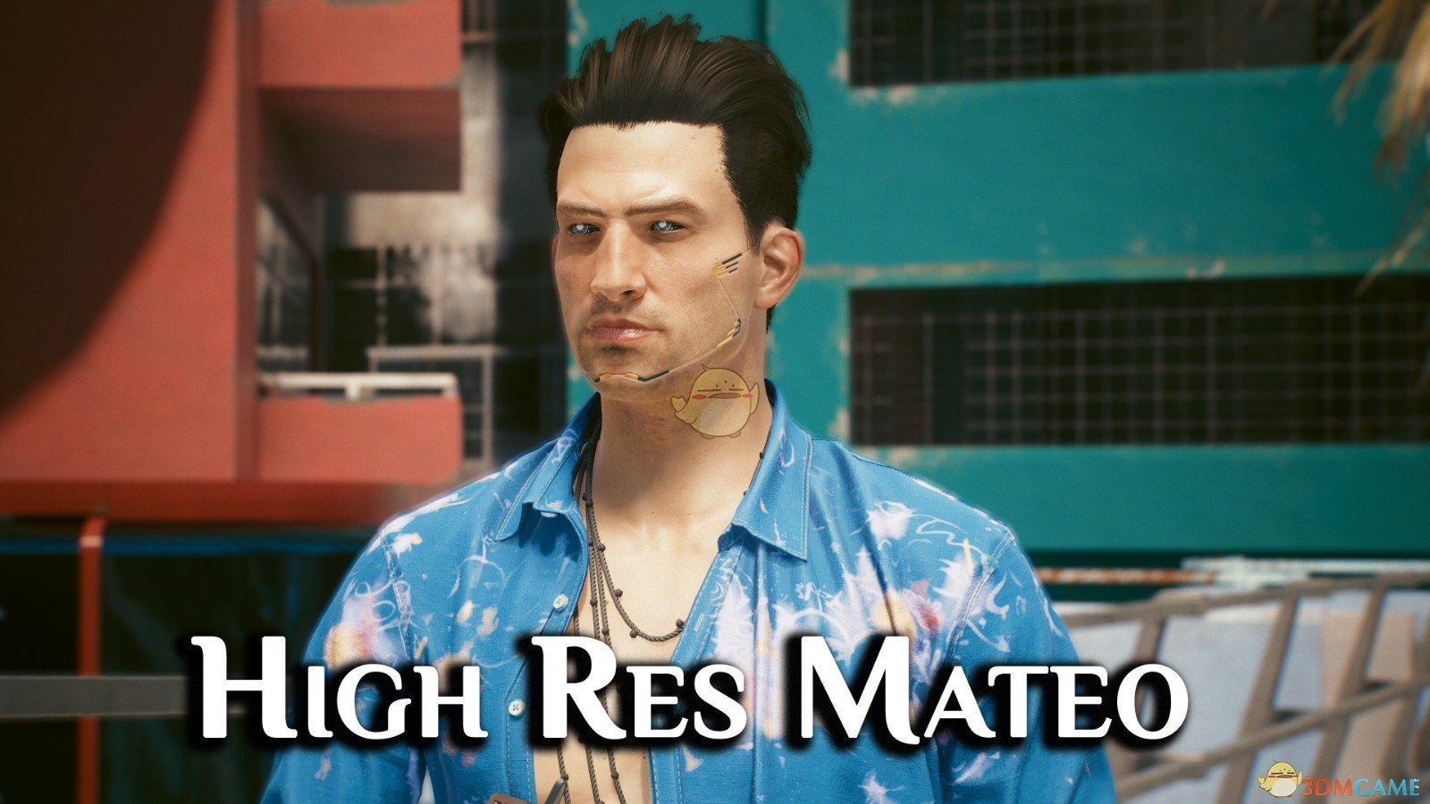 《赛博朋克2077》高分辨率NPC-马泰奥MOD