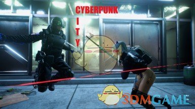 《赛博朋克2077》沉浸式赛博朋克城市MOD