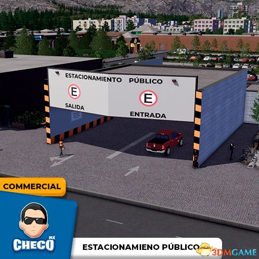 《城市：天际线》公共停车场MOD
