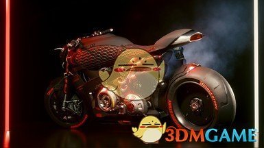 《赛博朋克2077》Arch Nasare Itsumade黑魔鬼摩托车MOD