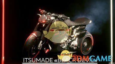 《赛博朋克2077》Arch Nasare Itsumade黑魔鬼摩托车MOD