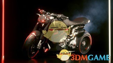 《赛博朋克2077》Arch Nasare Itsumade黑魔鬼摩托车MOD