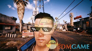 《赛博朋克2077》Meme眼镜MOD