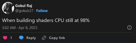 《最后的生还者》PC更新未能解决问题：CPU占用率居高不下