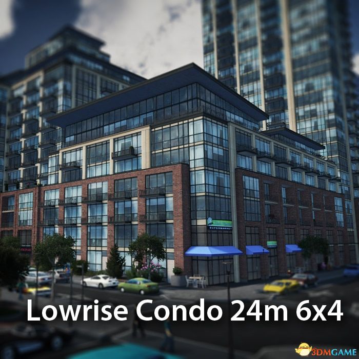 《城市：天际线》6x4洛瑞斯公寓MOD