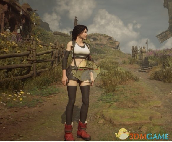 《霍格沃茨之遗》蒂法服装替换传奇装甲套MOD