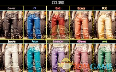 《赛博朋克2077》The RVC00N Dumpster-Hotrod紧身长裤MOD