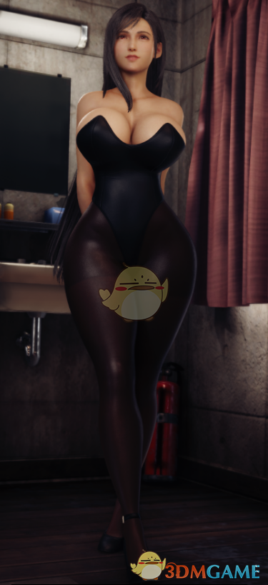 《最终幻想7：重制版》光腿红色兔女郎蒂法MOD