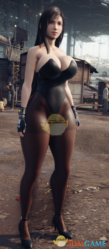 《最终幻想7：重制版》光腿红色兔女郎蒂法MOD