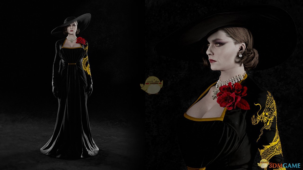 《生化危机8》夫人黑色装MOD