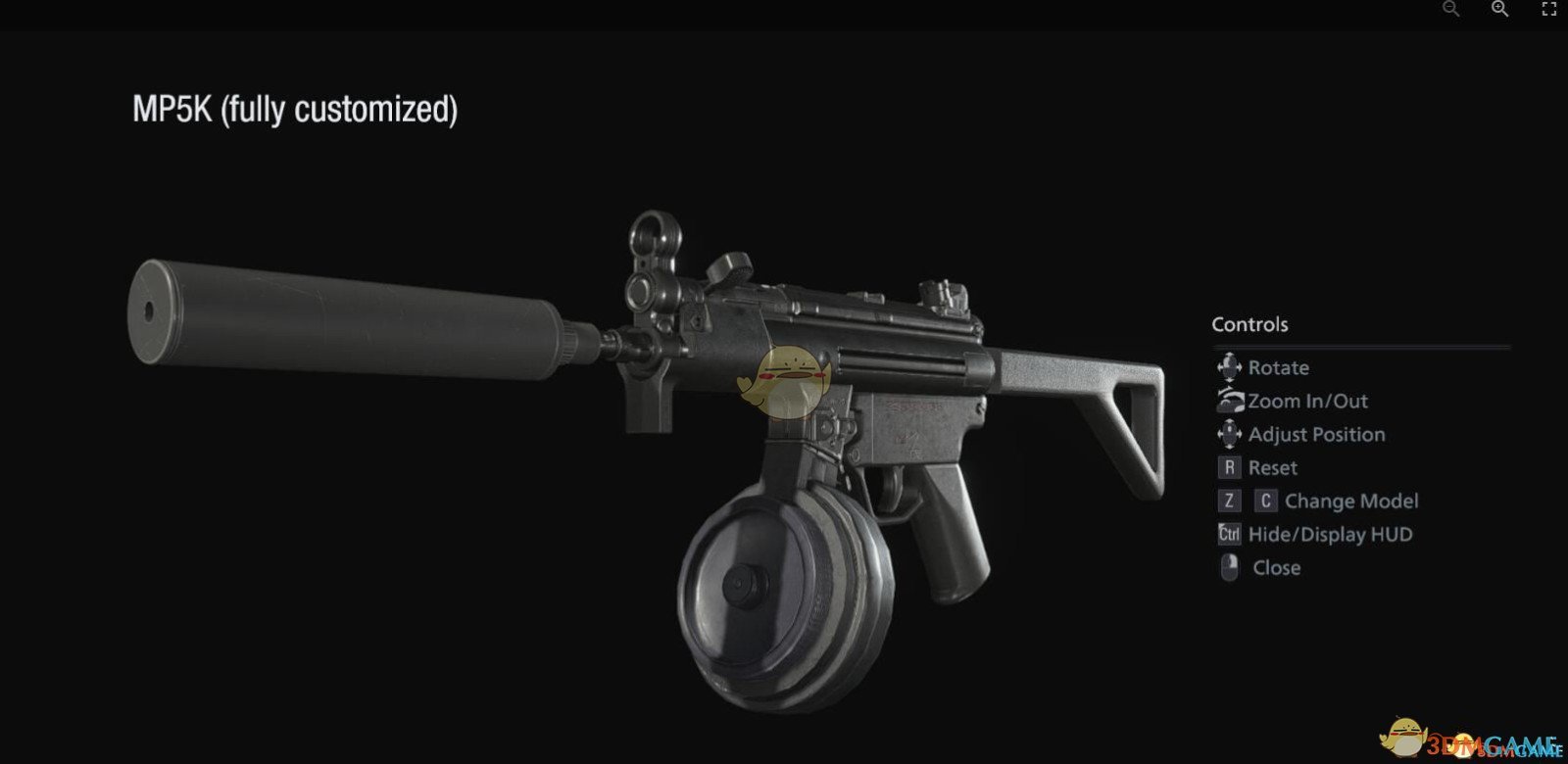 《生化危机8》MP5K替换VZ61MOD