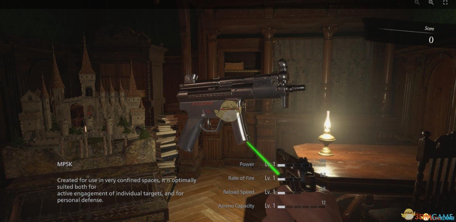 《生化危机8》MP5K替换VZ61MOD