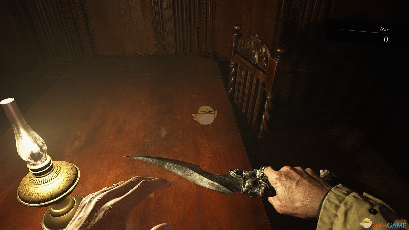 《生化危机8》夫人小刀替换伊森默认小刀MOD