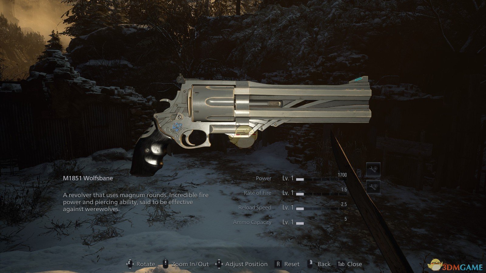 《生化危机8》鬼泣5 左轮替换狼毒MOD