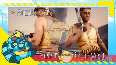 《赛博朋克2077》The RVC00N Dumpster-Yeehaw流苏背心MOD