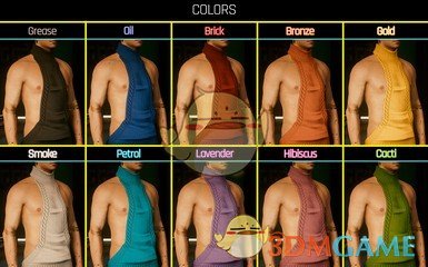 《赛博朋克2077》The RVC00N Dumpster-性感毛衣（男）MOD